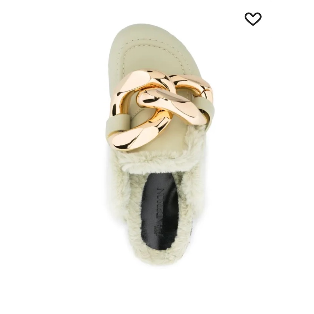 Brand New Jw Anderson Chain Link Clogs
